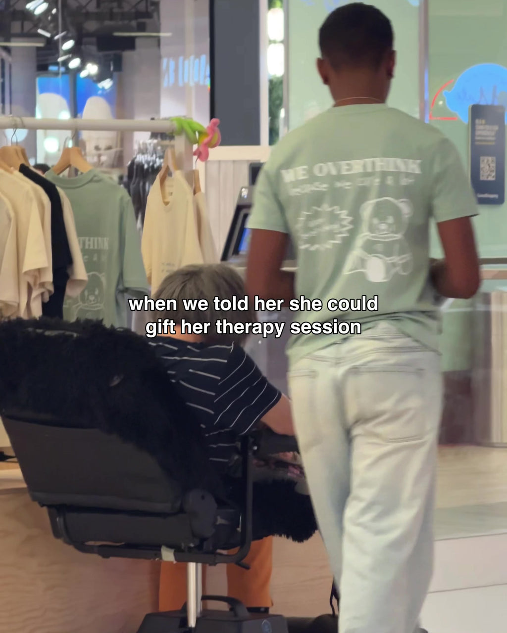 OVERTHINKERS TEE ALOE