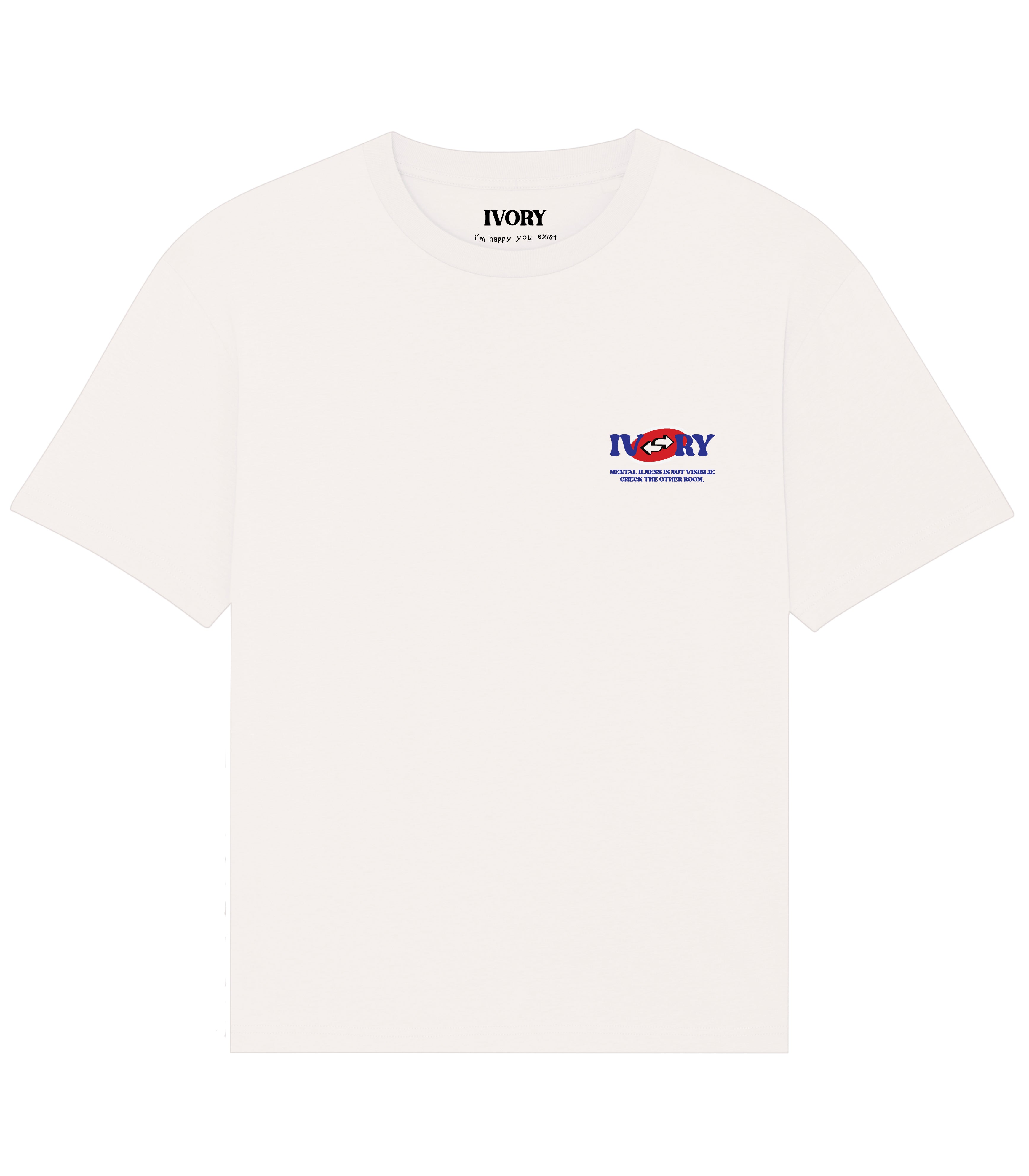 CHECK THE OTHER ROOM TEE WHITE