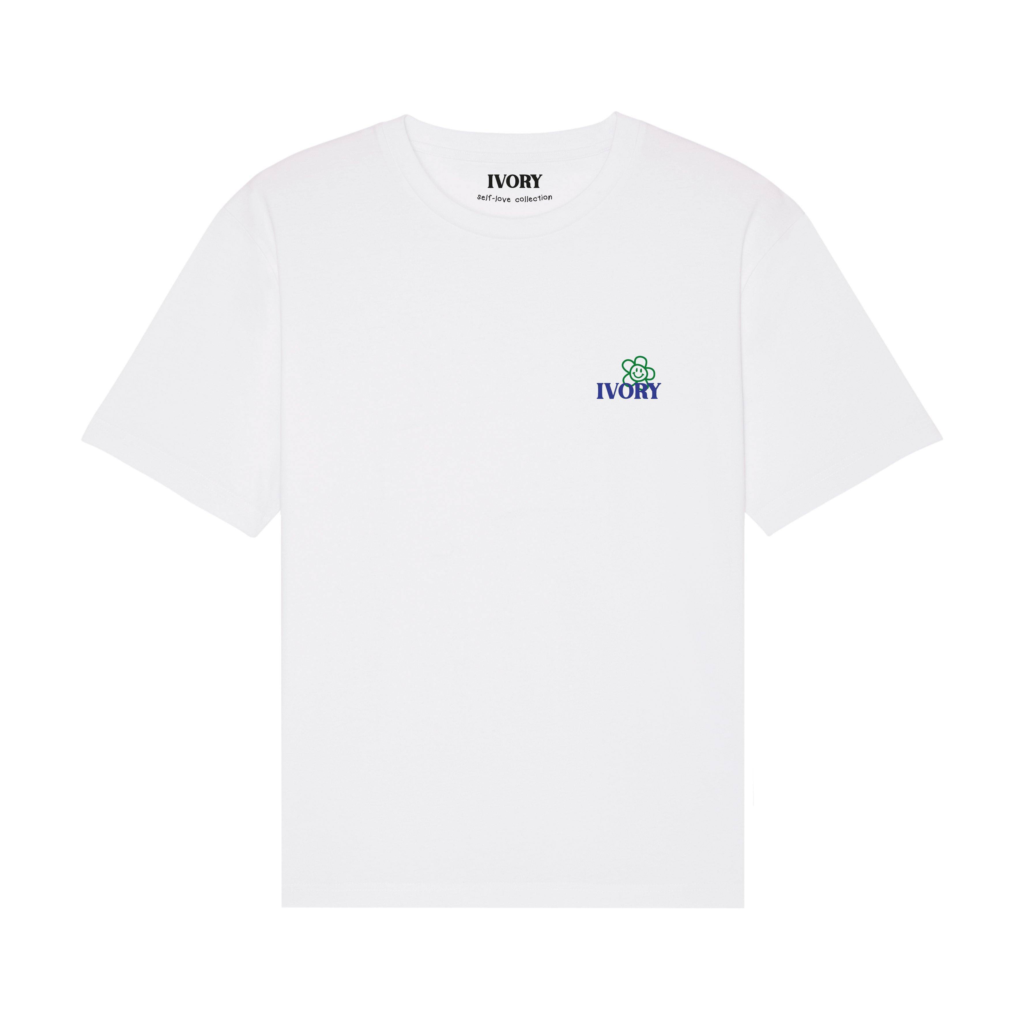 GROWING DAY BY DAY TEE WHITE - IVORY WORLD
